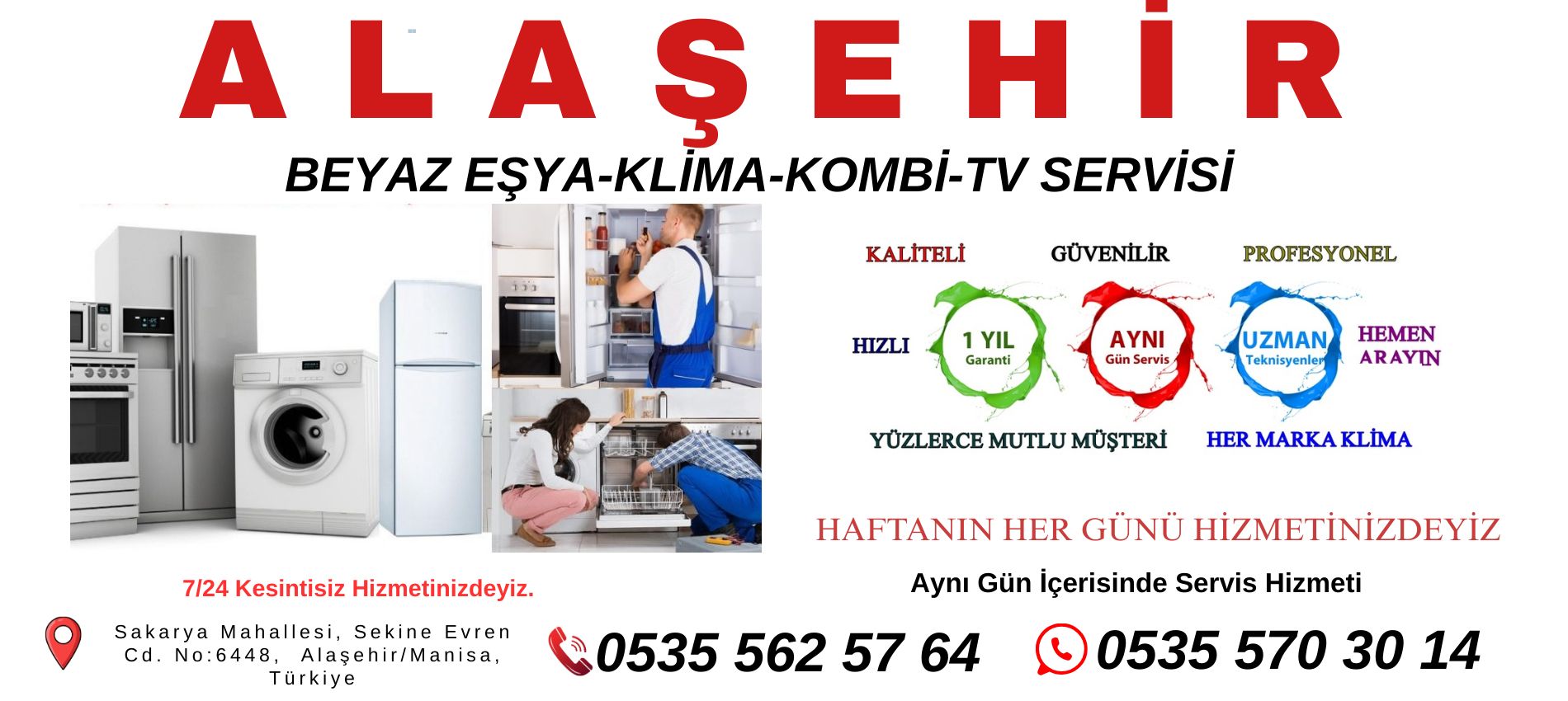 Alaşehir Beyaz Eşya